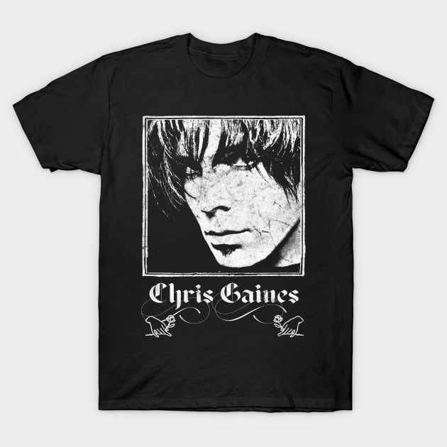 Chris Gaines // 90s Retro Punksthetic Fan Artwork T-Shirt by DankFutura